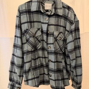 Flannel type jacket